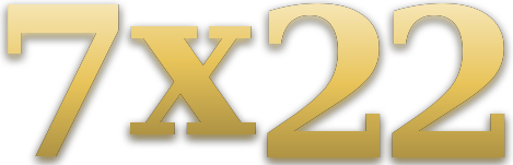 7x22 logo